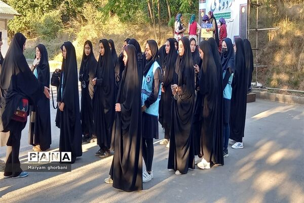 اردوی قطبی اعضای سازمان دانش‌آموزی مازندرانی در گلستان