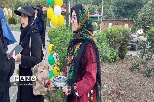 اردوی قطبی اعضای سازمان دانش‌آموزی مازندرانی در گلستان