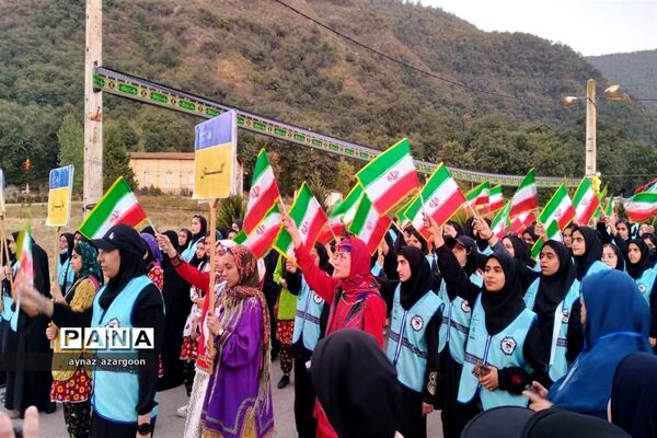 اردوی قطبی اعضای سازمان دانش‌آموزی در استان گلستان