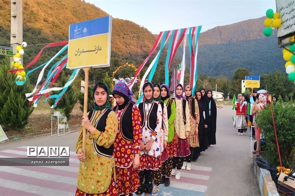 اردوی قطبی اعضای سازمان دانش‌آموزی در استان گلستان