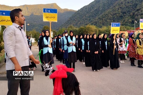 اردوی قطبی اعضای سازمان دانش‌آموزی در استان گلستان