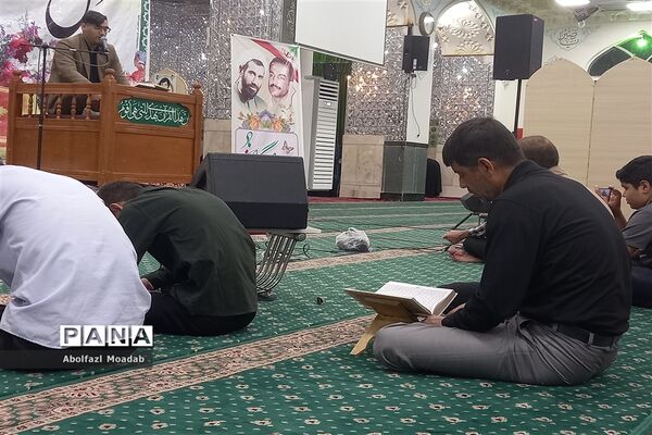 محفل انس با قرآن در کاشمر