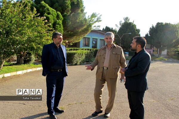 بازدید معاون پرورشی و فرهنگی اداره‌کل شهرستان‌های تهران از اردوی قطبی اعضای سازمان دانش‌آموزی
