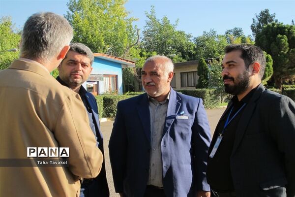 بازدید معاون پرورشی و فرهنگی اداره‌کل شهرستان‌های تهران از اردوی قطبی اعضای سازمان دانش‌آموزی