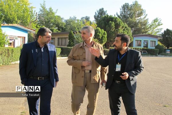 بازدید معاون پرورشی و فرهنگی اداره‌کل شهرستان‌های تهران از اردوی قطبی اعضای سازمان دانش‌آموزی