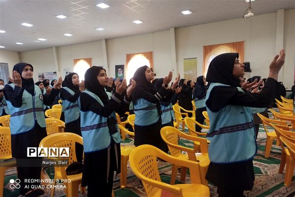 افتتاحیه اردوی قطبی در گلستان بخش دختران