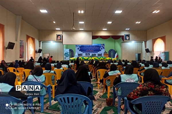 افتتاحیه اردوی قطبی در گلستان بخش دختران