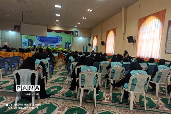 افتتاحیه اردوی قطبی در گلستان بخش دختران