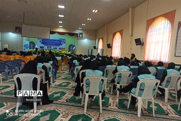 افتتاحیه اردوی قطبی در گلستان بخش دختران