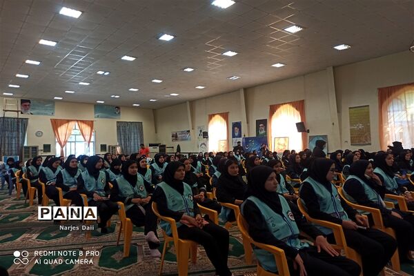 افتتاحیه اردوی قطبی در گلستان بخش دختران
