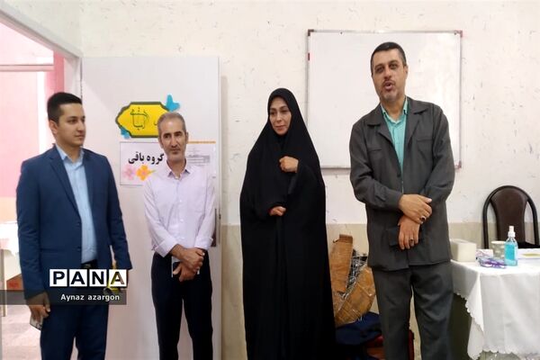 حضور دانش‌آموزان در کلاس‌های آموزشی اردوی قطبی در گلستان