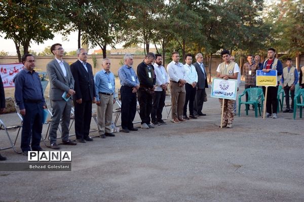 آیین افتتاحیه قطب 5 اردوهای قطبی اعضای سازمان دانش آموزی در ارومیه