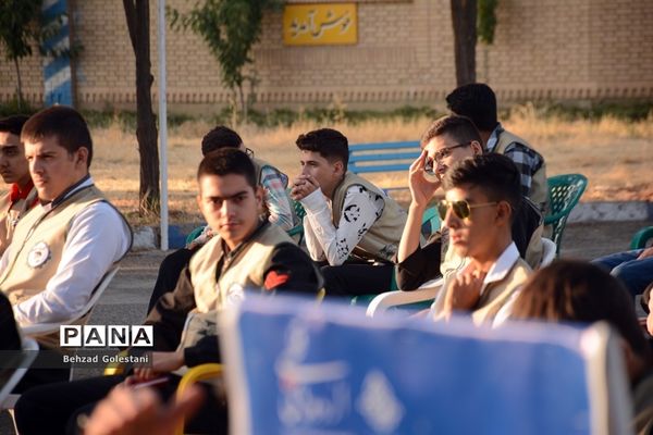 آیین افتتاحیه قطب 5 اردوهای قطبی اعضای سازمان دانش آموزی در ارومیه