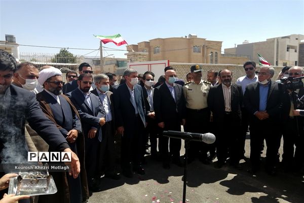 افتتاح مدرسه خیرساز فاطمه زهرا (س)  و بازدید از دو پروژه پزشکی و تحصیلی در شهرستان کازرون