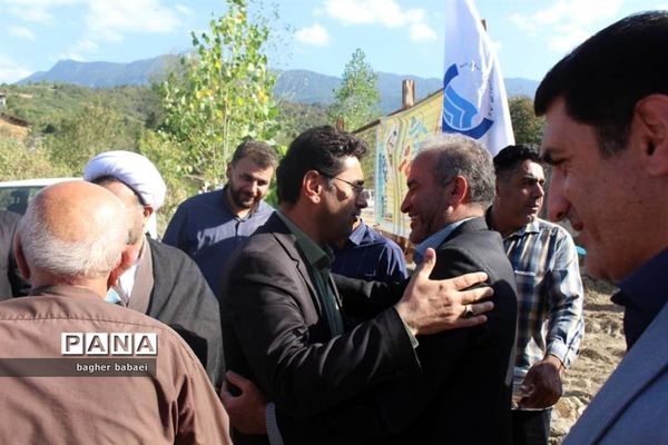 افتتاح پروژه آبرسانی روستای تیرتاش