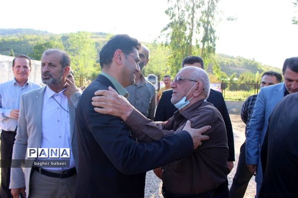 افتتاح پروژه آبرسانی روستای تیرتاش