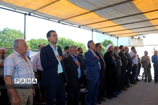 افتتاحیه طرح‌های هادی و کلنگ‌زنی در محمودآباد