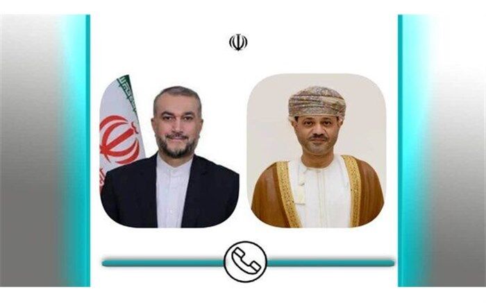 آخرین روند مذاکرات وین در گفت‌وگوی تلفنی وزرای خارجه ایران و عمان بررسی شد
