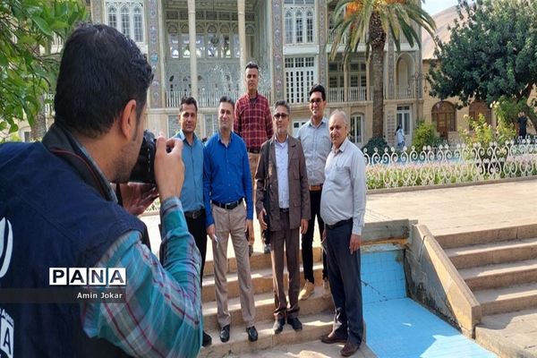 گردشگری رویداد محور، بازدید دانش‌آموزان عضو سازمان دانش‌آموزی فارس از باغ ارم شیراز