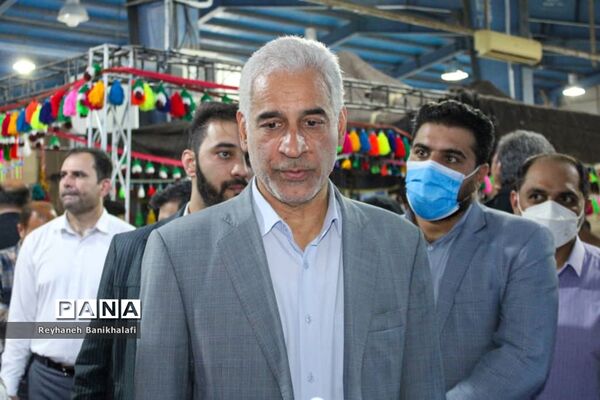 آیین افتتاح نمایشگاه هفته دولت در اهواز