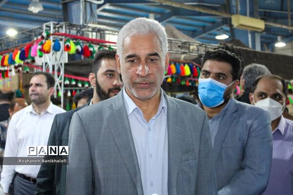 آیین افتتاح نمایشگاه هفته دولت در اهواز