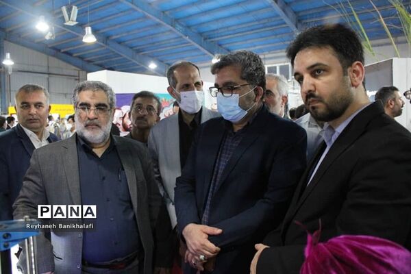 آیین افتتاح نمایشگاه هفته دولت در اهواز