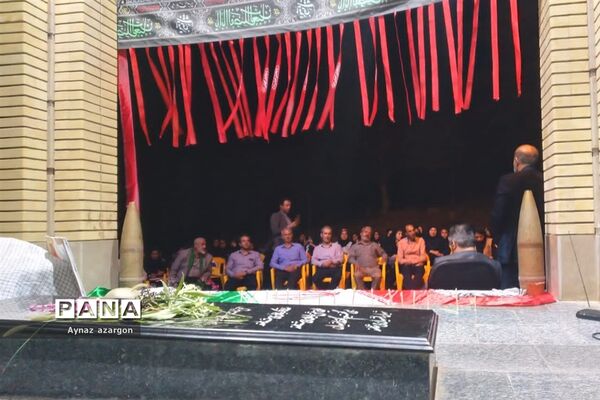 محفل شهدایی با حضور مسئولان در اردوگاه شیرآباد گلستان