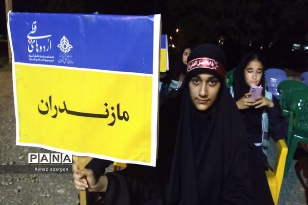 محفل شهدایی با حضور مسئولان در اردوگاه شیرآباد گلستان