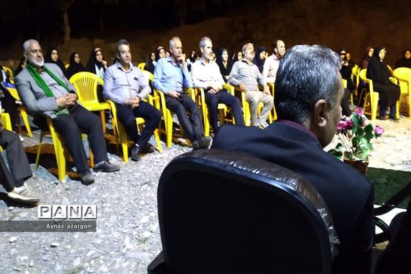 محفل شهدایی با حضور مسئولان در اردوگاه شیرآباد گلستان