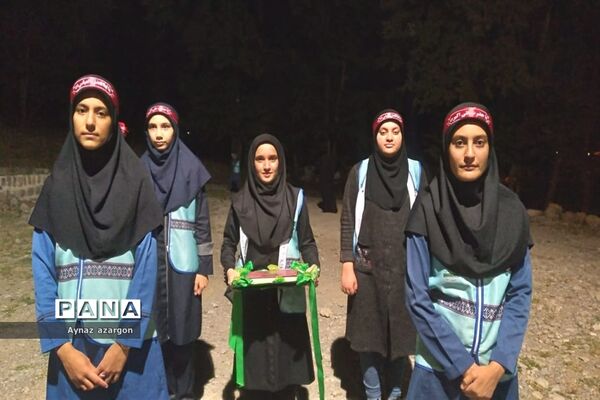 محفل شهدایی با حضور مسئولان در اردوگاه شیرآباد گلستان