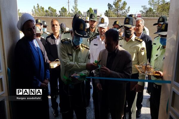 افتتاح کلانتری ۱۱ حاجی‌آباد شهرستان زیرکوه