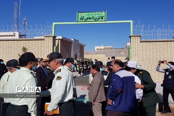 افتتاح کلانتری ۱۱ حاجی‌آباد شهرستان زیرکوه