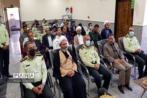 افتتاح کلانتری ۱۱ حاجی‌آباد شهرستان زیرکوه
