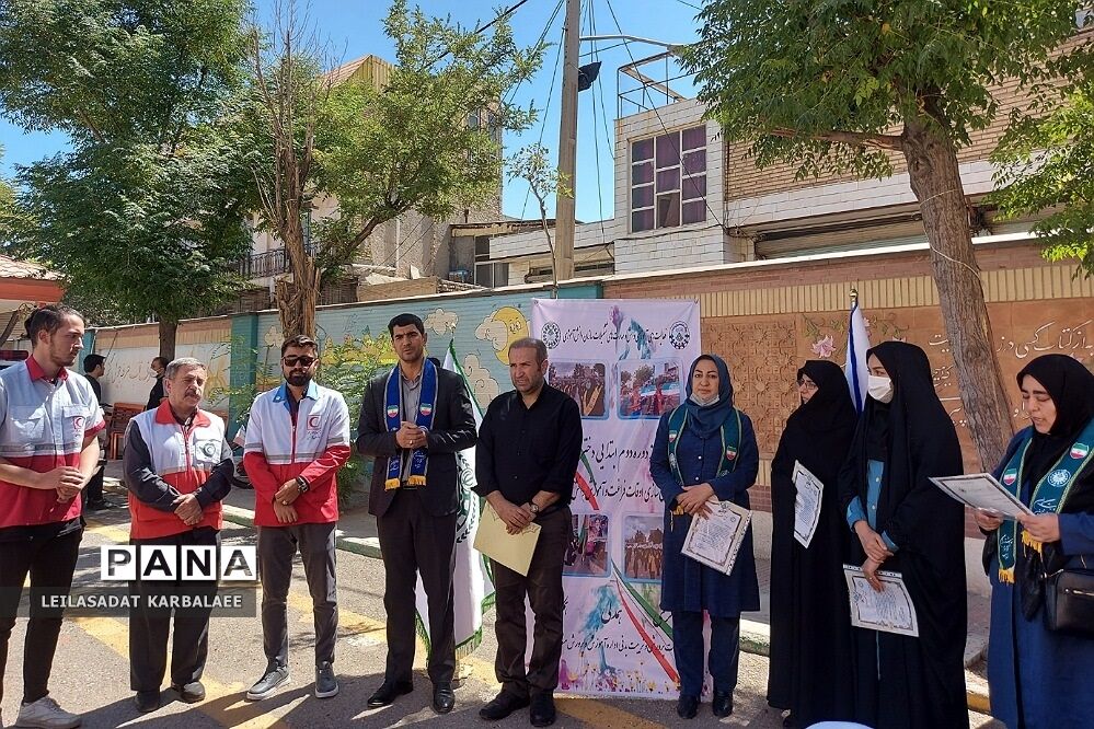 اختتامیه پایگاه تابستانی متمرکز سازمان دانش‌آموزی فشافویه