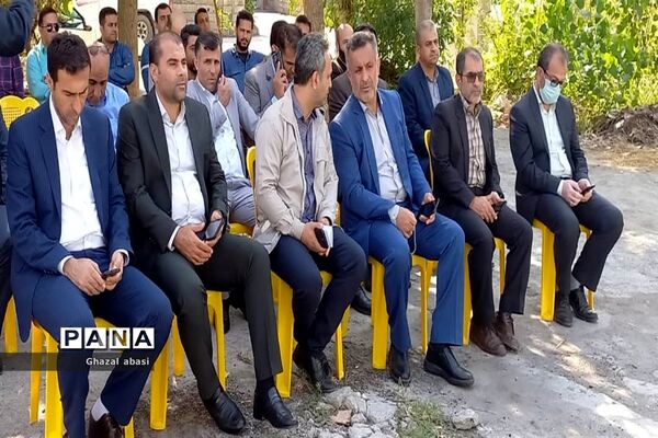 آیین افتتاح پروژه رفع ضعف ولتاژ نسیم ۱۵ شهرستان محمودآباد