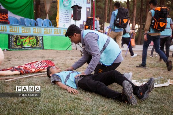 اختتامیه اردوی قطبی دانش‌آموزان عضو سازمان دانش‌آموزی