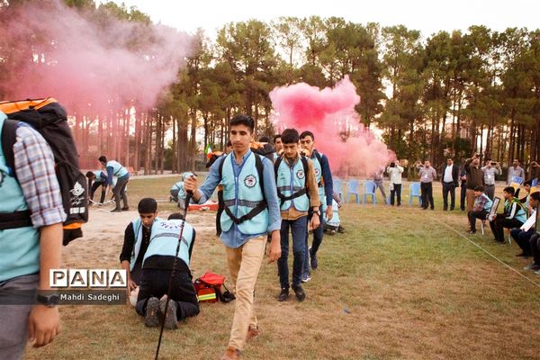 اختتامیه اردوی قطبی دانش‌آموزان عضو سازمان دانش‌آموزی