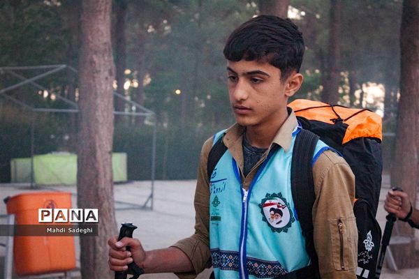 اختتامیه اردوی قطبی دانش‌آموزان عضو سازمان دانش‌آموزی