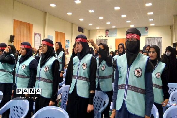 مراسم اختتامیه اردوی قطبی در استان گلستان