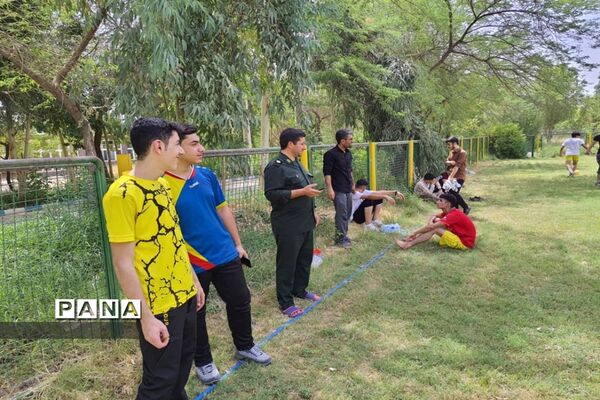 اردوی دانش‌آموزان طرح یاوران ولایت بسیج دانش‌آموزی در اندیمشک