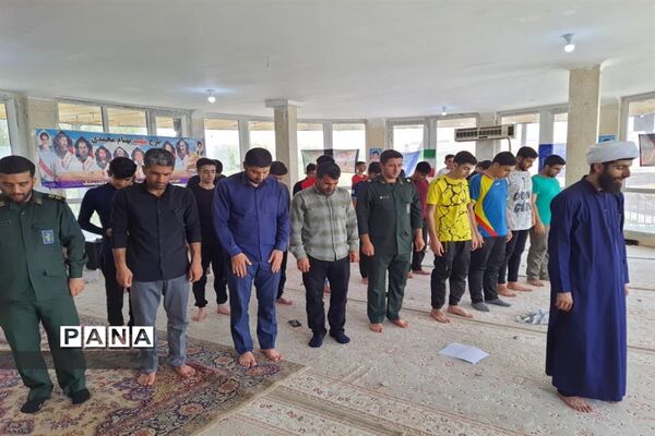 اردوی دانش‌آموزان طرح یاوران ولایت بسیج دانش‌آموزی در اندیمشک