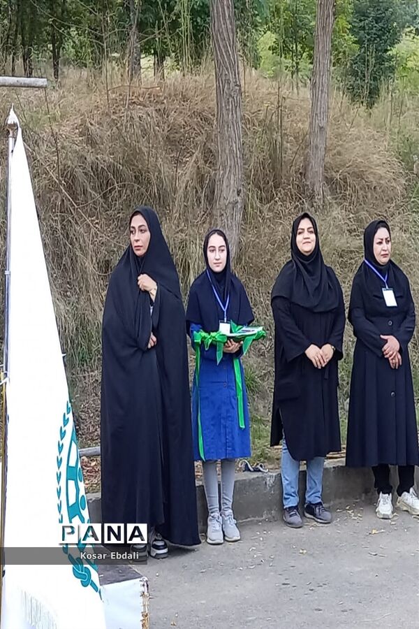 مراسم صبحگاه و دریافت پرچم افتخارات اردوی قطبی استان گلستان