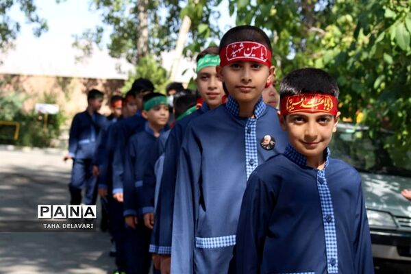 مراسم اختتامیه اردوی قطبی اعضای سازمان دانش‌آموزی اردوگاه دماوند
