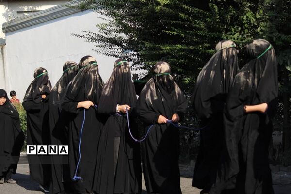 پیاده‌روی بزرگ هیات استقامت زینبی شهرستان بابل
