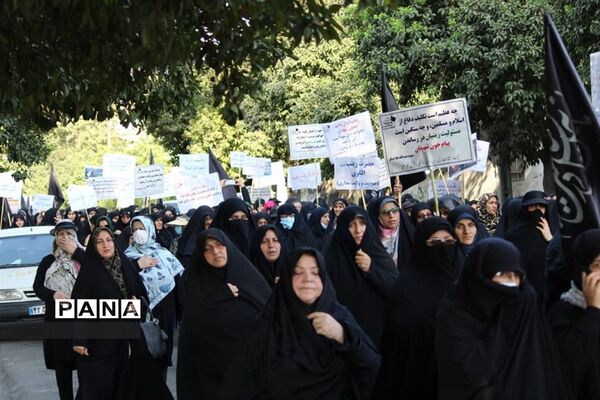 پیاده‌روی بزرگ هیات استقامت زینبی شهرستان بابل