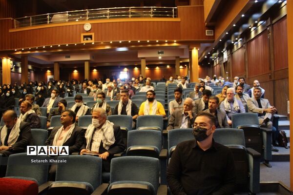 مراسم بزرگداشت هفته دولت به‌میزبانی آموزش و پرورش ناحیه 6 مشهد