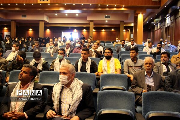 مراسم بزرگداشت هفته دولت به‌میزبانی آموزش و پرورش ناحیه 6 مشهد