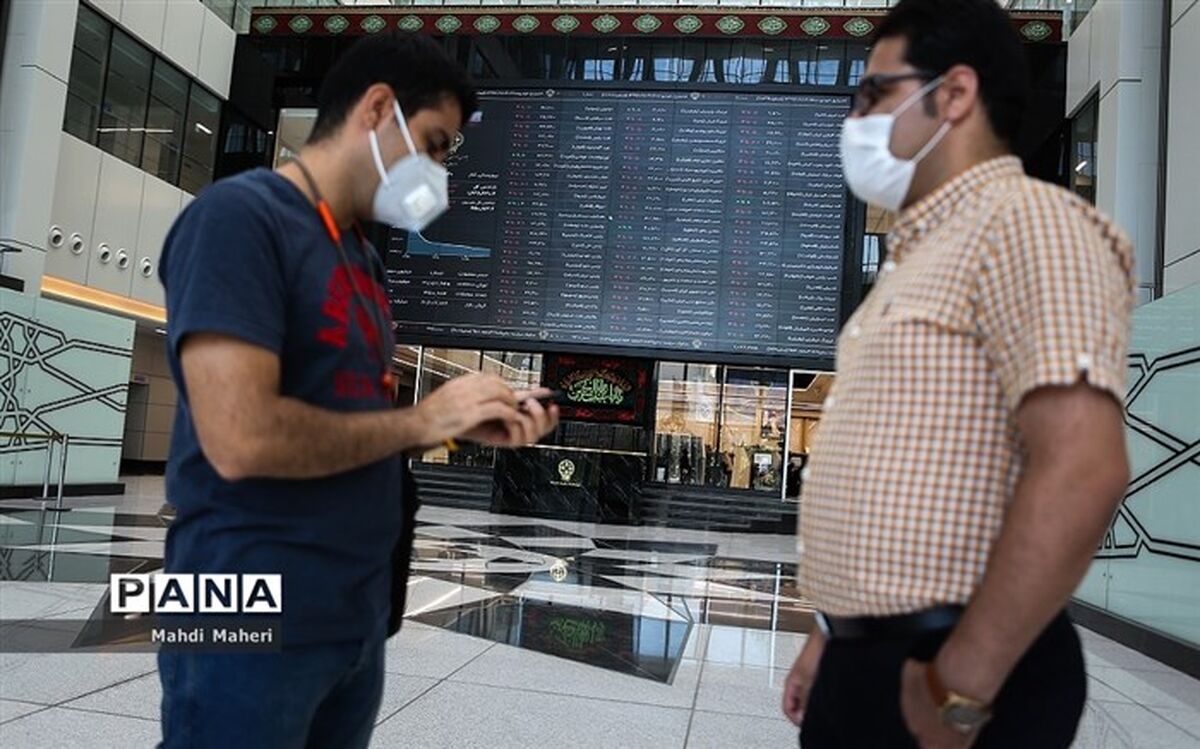 شاخص بورس منفی شد