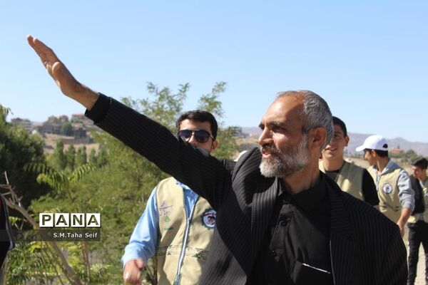 حضور دانش‌آموزان قمی در اردوی قطبی دماوند