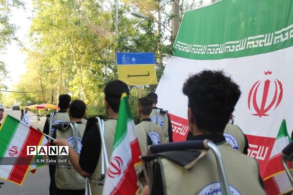 حضور دانش‌آموزان قمی در اردوی قطبی دماوند